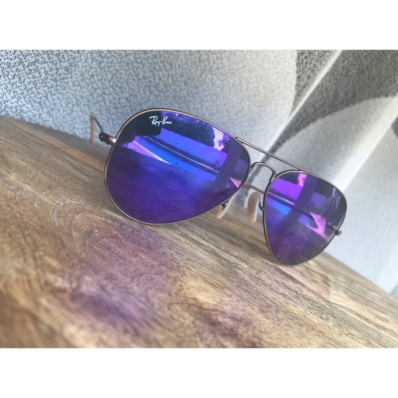 Ray-Ban Accessories - Ray Ban RB3025 Aviator Large Metal Sunglasses